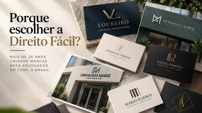 Por que escolher a Direito Fácil para criar sua identidade visual?